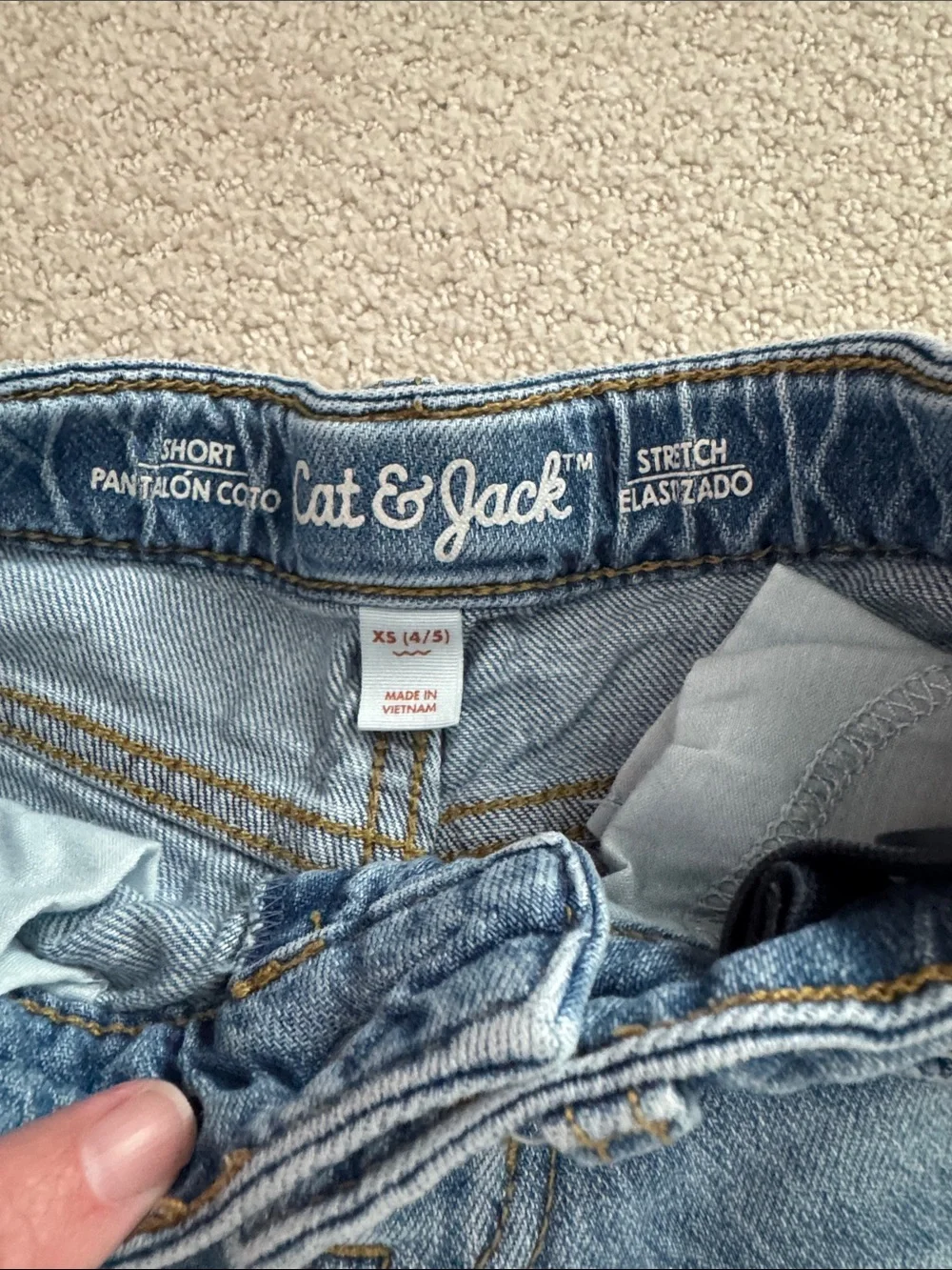 Cat & Jack Denim Shorts Bundle Youth XS